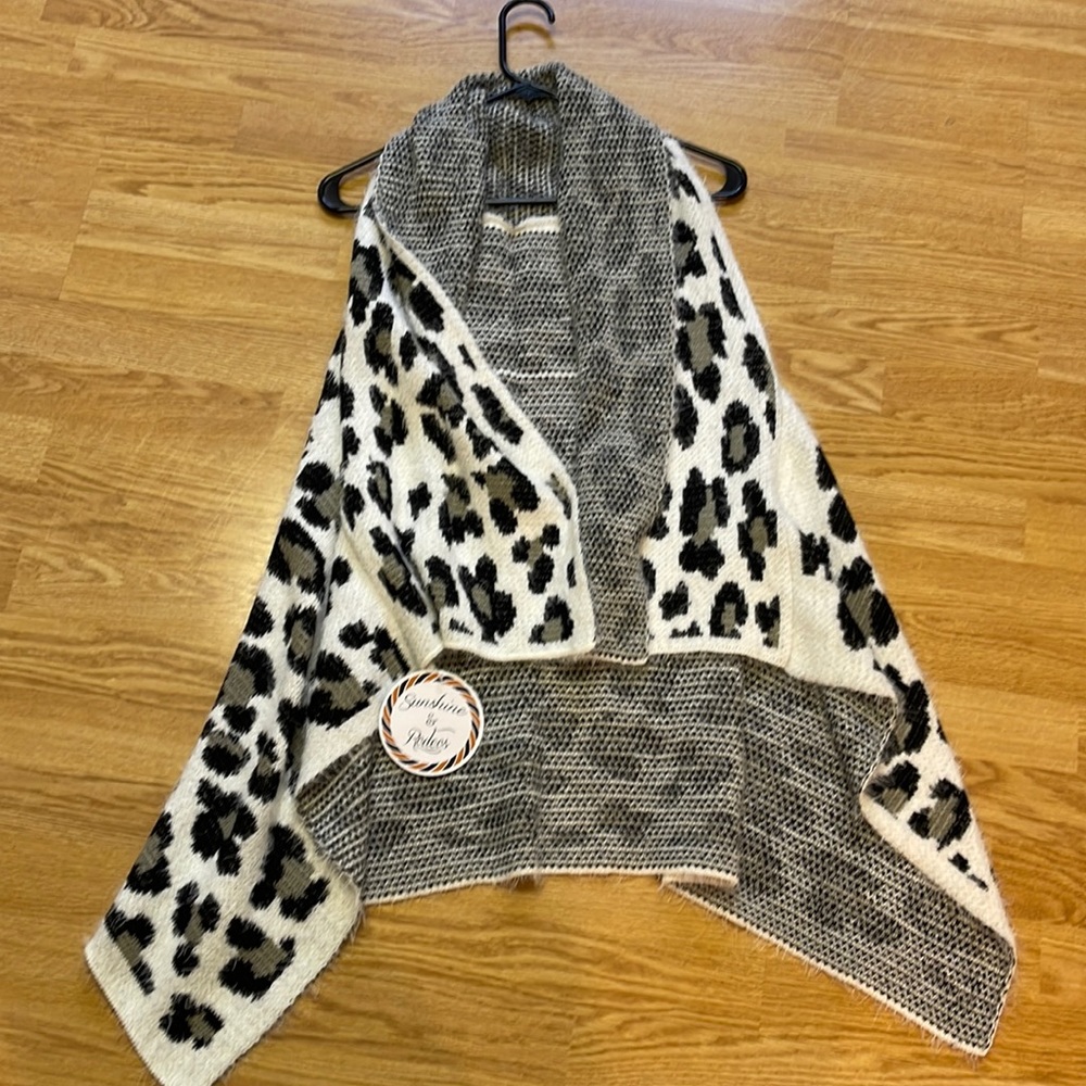 Brand New with Tags Leopard Print Vest